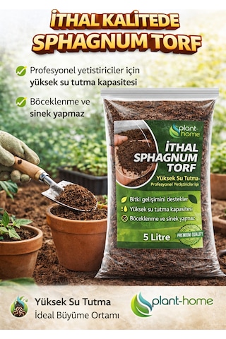 5 Litre İthal Spagnum Torf -premium Kalite 1000