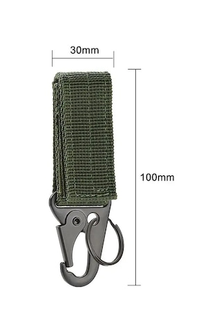 Fıshroom Kemer İçin Taktik Anahtar Karabinası 152411926