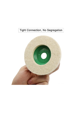 Xindoker 10'lu Yün Disk Seti - 100mm Açılı Taşlama Makinesi İçin Parlatma Ve Temizleme Diski