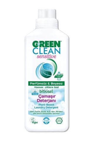 Sensitive Parfümsüz Bitkisel Çamaşır Deterjanı 1000 Ml 100 ML