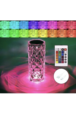 Premium Dekoratif Led Gece Lambası Salon Koridor Çok Renkli