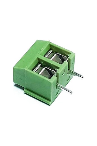 2 Pin 4.50mm Yeşil Klemens ( 5 Adet )