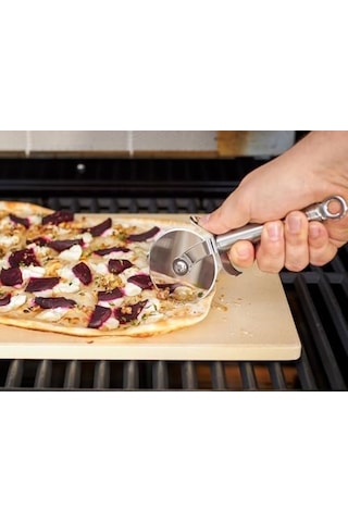 Pizza Dilimleyici 12718 - Paslanmaz Çelik 7 Cm Kulp Uzunluk 10 Cm