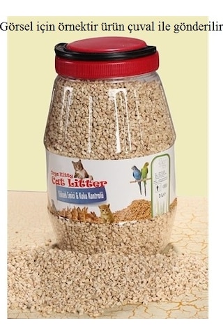 Orga Grain Mısır Koçanı Granülü Orga Kitty 25 Lt - 10 Kg