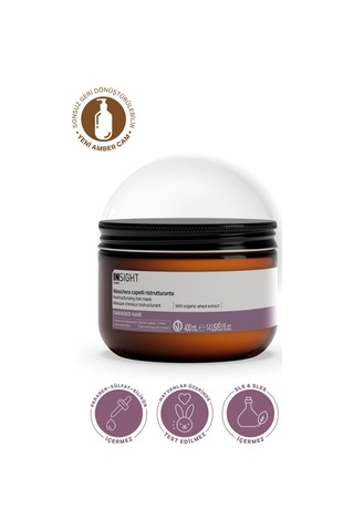Insight Yıpranmış Saçlar İçin Onarıcı Maske 400 Ml