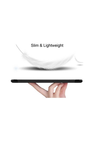 Galaxy T720 Tab S5e Uyumlu Zore Smart Cover Standlı 1-1 Kılıf-pembe Tablet Kılıfı