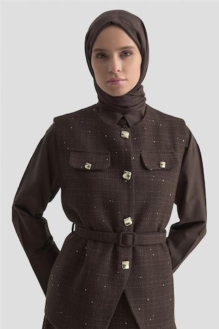 Armine Takım 25kt1688 Kahverengi Kahverengi