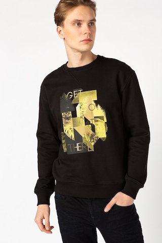 Vigoss Erkek Sweatshırt 62141-30034 - Siyah
