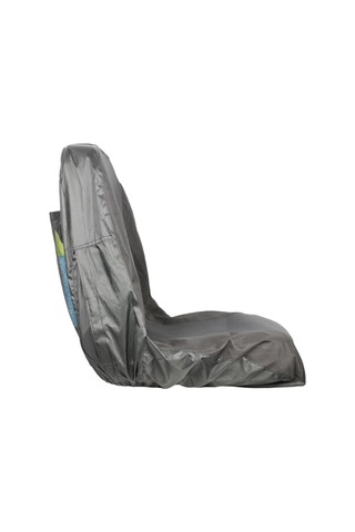 Binilebilir Çim Biçme Makinesi Koltuk Kılıfı, 2 Saklama Cebi Olan Su Geçirmez Traktör Koltuk Kılıfı, Orta, Siyah