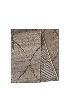 My Evilla Modern Dekoratif Vizon Bej Iskandinav Halı
