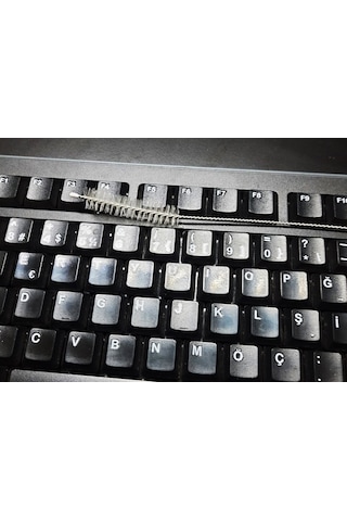 3 Lü Pratik Fırça Esnek Bükülebilir Klavye Mouse Arası Temizlik