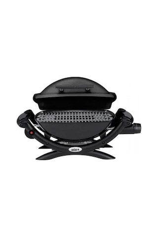 Weber Q 1000 Klasik Siyah Döküm Izgara 2,5 Kw Tek Brülör Easy-ıgnite Ateşleme-139 Siyah