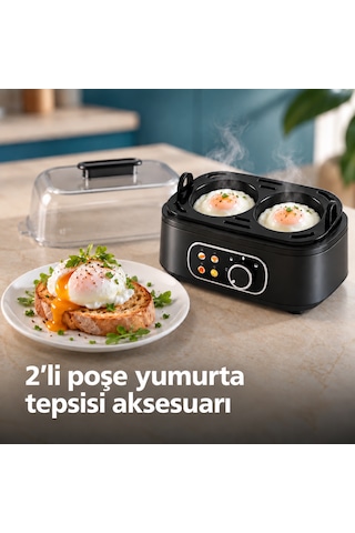 Rowenger Smartegg RO-06S 300 W Yumurta Pişirme Makinesi