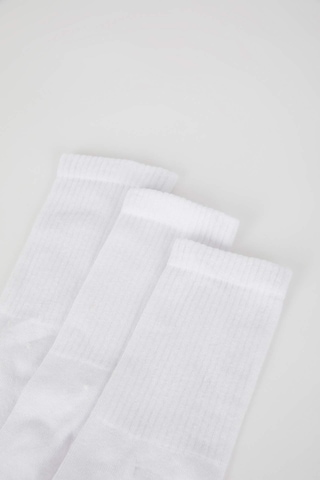 DeFacto Erkek Rahat Lastikli 3'lü Pamuklu Uzun Çorap Z0806AZNSWT1