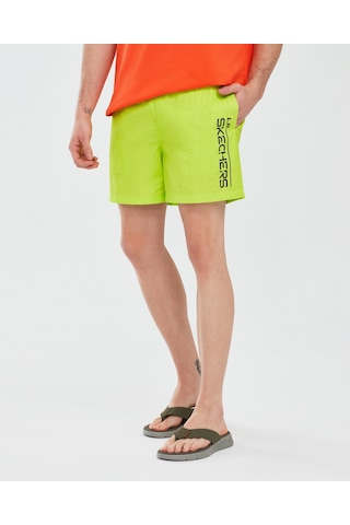 Skechers Swimwear M 5 Inch Swimshort Erkek Yeşil Deniz Şortu S241138-299 Yeşil