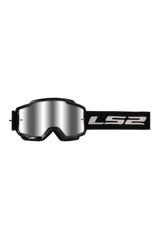 Ls2 Charger Goggles Motokros Gözlük Siyah İridyum Camlı
