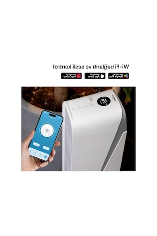 Xenon Smart Fanlı Isıtıcı 2000w Akıllı Isıtıcı Wi-fi Mobil Kontrollü Kule Tipi Ptc Seramik Çocuk Kilidi Ve Devrilme Korumalı Salınımlı X7440