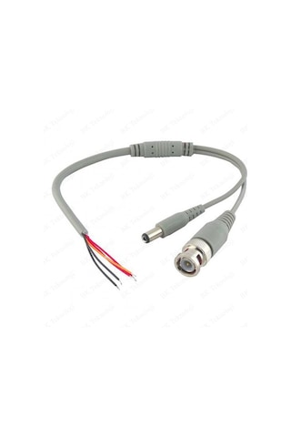 Hazır BNC + DC Power Jack Konnektör CCTV Kamera Kablosu