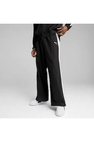 Puma T7 Oversized Track Pants Unisex Yetişkin Eşofman Altı Siyah