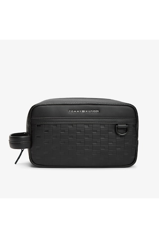 Tommy Hilfiger Th Modern Washbag Erkek Siyah Çanta - Am0am13947