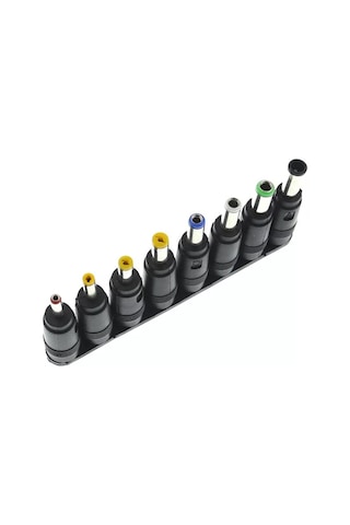 Adaptör Dc Uç Çevirici Set Konnektör 5244 8in1 5.5*2.1-2.5MM
