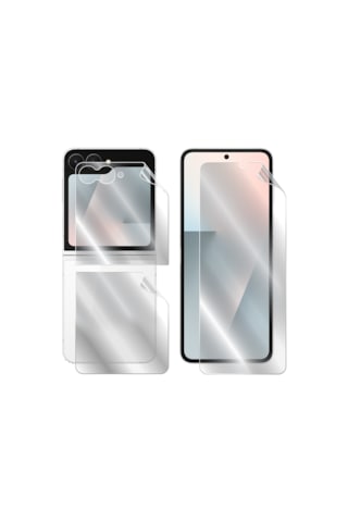 Samsung Galaxy Uyumlu Z Flip 7 Fe İç Dış Ekran Ve Arka İçin Hydrogel
