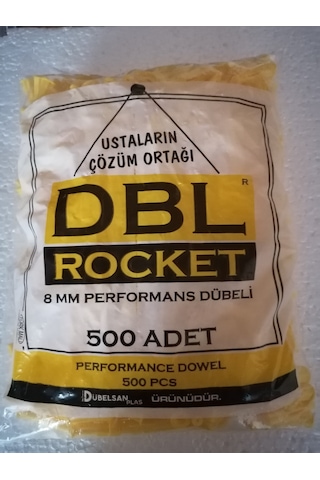 Roket Dübel 8 Mm 500'Lü