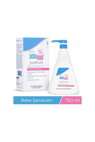 Baby Ph 5.5 Göz Yakmayan Formül Nemlendirici Etkili Papatya Özütlü Bebek Şampuanı 750 Ml Açik Gri