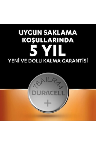 DURACELL LR44 Alkalin Özel Pil (8'li Paket)