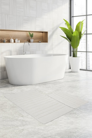 Özdilek Stra 2'li Pamuk Klozet Takımı 413459 Ekru