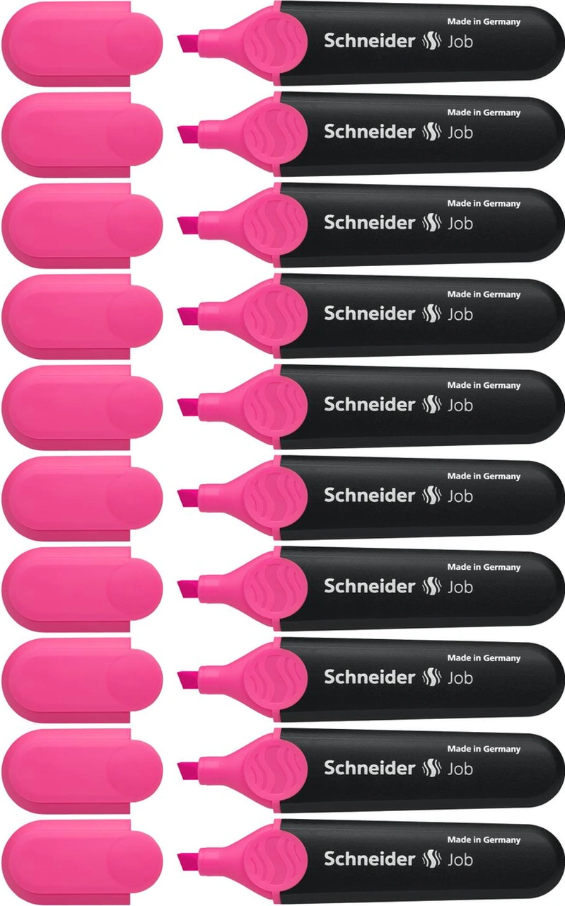 Schneider 150 Canlı Renkler Fosforlu Kalem Pembe 10 Lu Pembe