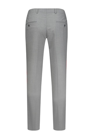 Hatemoğlu Gri Regular Fit Yandan Cepli Kumaş Pantolon 2963519 Gri