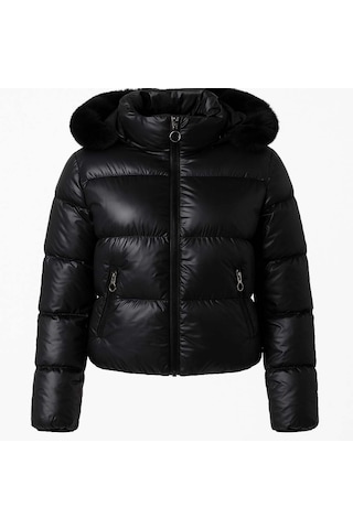 Trender Siyah Kadın Mont M2317 Siyah