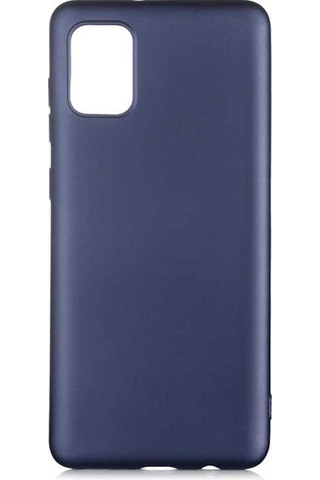 Samsung Uyumlu Galaxy A02s Kılıf Zore Premier Silikon Kapak Lacivert
