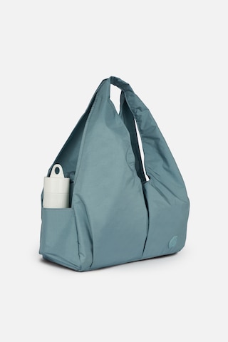 İcone Bag Pliseli Spor Çanta, Su Geçirmez Kumaş Spor Çanta, Omuz Çantası, Çok Cepli Spor Çanta Su Yeşili