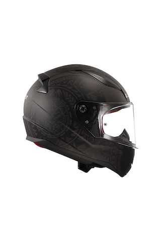 Ls2 Rapid Takaroa Kapalı Kask Mat Siyah
