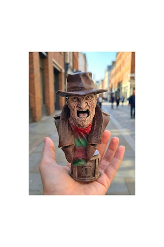 Eselya3d Freddy Krueger Büst Figür/ Elm Sokağında Kabus /korku/ Biblo/dekor/15cm-fanart