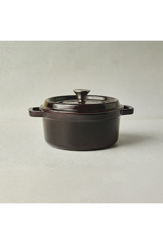 Karaca Heritage Demir Döküm Emayeli Tencere Kırmızı 24 Cm Kırmızı