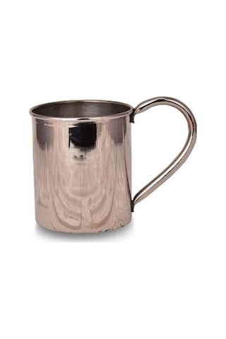 Turna Bakır Cup Bardak 2 No Düz 450 ML Nikel Turna0452-2