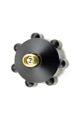 Fortunelane Sup Kayak Balon Valfi Adaptörü - Kaliteli Pirinç + Kauçuk - Hızlı Şişirme - Evrensel Uyumlu - Gri Siyah