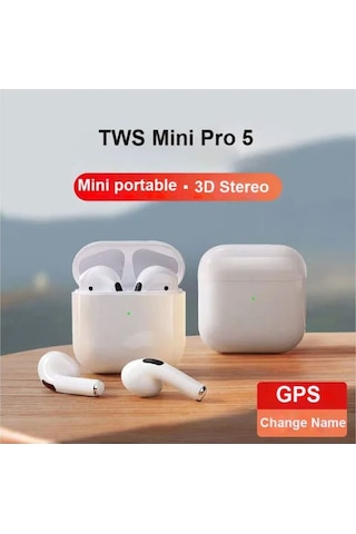 Telekspertiz Pro 5 TWS Bluetooth Stereo Kablosuz Kulak İçi Kulaklık