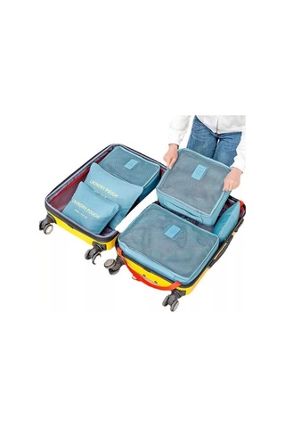 Lıtebag Valizdeki Eşya Ve Çarşafların Saklanması İçin Seyahat Düzenleyici 205353363 Açık Mavi