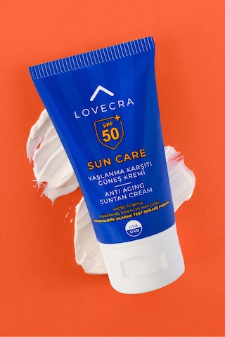 Yüz Kremi Spf 50+ Yüksek Uva/uvb Koruma Yaşlanma Karşıtı Yağsız Hızlı Emilim Güneş Kremi 50ml