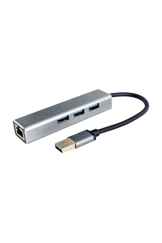 Vcom Dh312A Usb 3.0 To Usb3.0 3 Rj45 Çoklayıcı