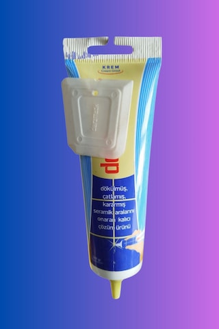 Banyonuzu Yenileyin Krem Fayans Arası Derz Dolgu Boyama Temizleme Lavabo Küvet Fayans Derzi 380gr