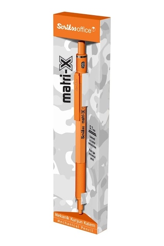 Scrikss Matri-x Versatil 0.7 Mm Turuncu Şeffaf Amb.