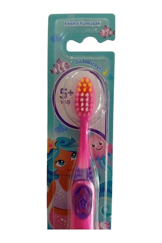 Colgate Pembe Deniz Kızı Çocuk Diş Fırçası 5+ Yaş Ekstra Yumuşak Kıllı