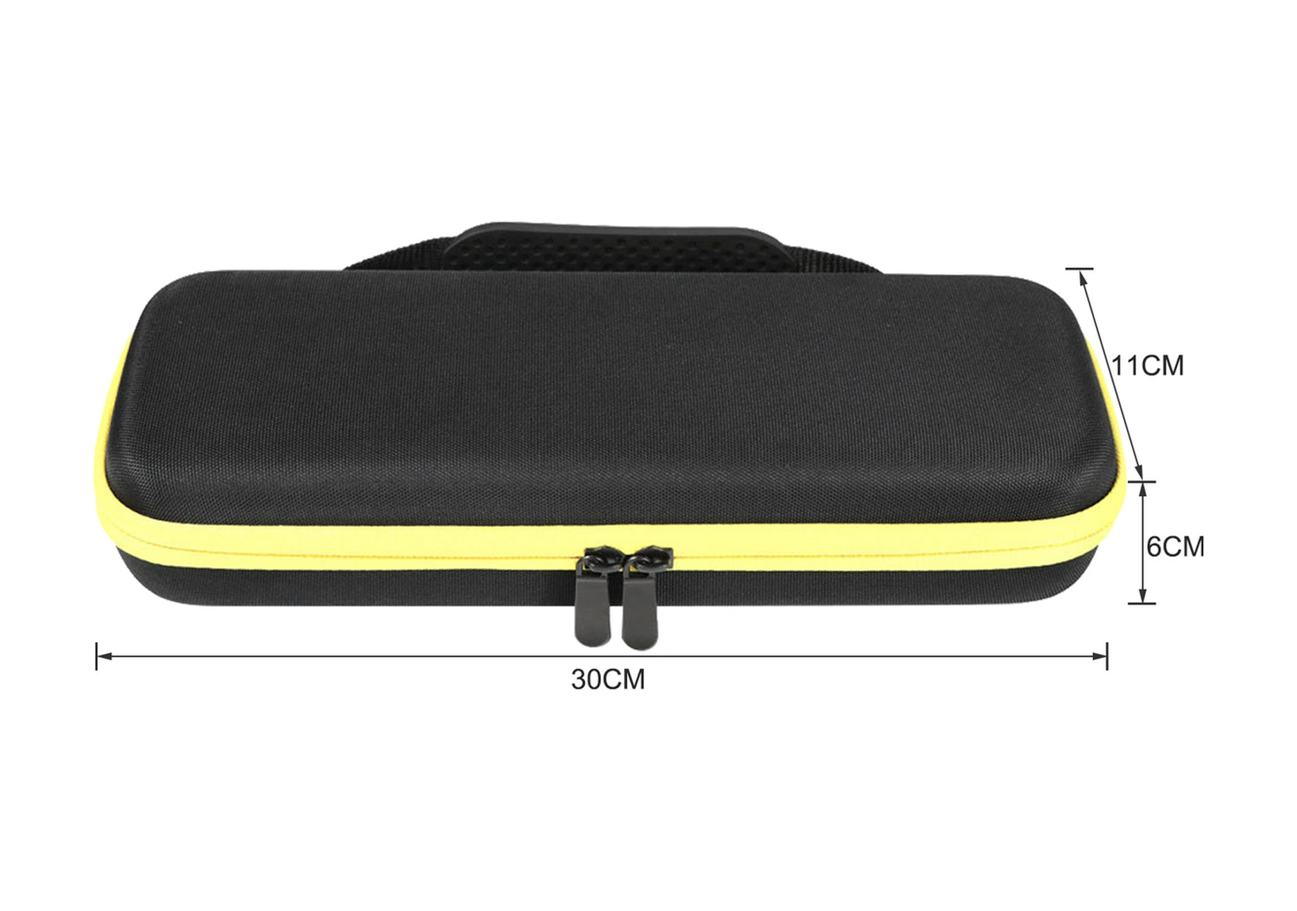 Folinda Fluke T5-1000/t5-600 İçin Taşınabilir Sert Zırhlı Kılıf - Eva Ve Oxford Kumaşı Multimetre Saklama Çantası Siyah Siyah