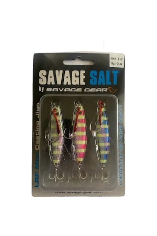 Savage Gear Psycho Sprat Lrf 3'lü Suni Jig Yem 18gr Turkısh Zebra Mıx
