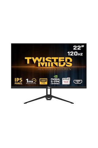 Twısted Mınds 22" Tm22fhd120ıps 120hz 1ms Dp Ips Gamıng Monitör